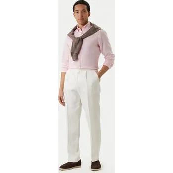 Pánská košile BOSS Košile H-Liam 50556077 Růžová Regular Fit 3XL