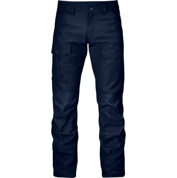Pánské kalhoty outdoor kalhoty pánské FJÄLLRÄVEN Nils Trousers M Long Dark Navy - 44