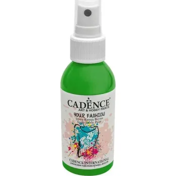 Cadence Barva na textil ve spreji 100 ml, světlá zelená