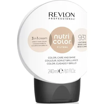 Kosmetika Revlon Professional Nutri Color Filters barvicí koktejl 3 v 1 240 ml, 931 blond světle béžová