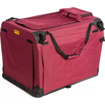 přepravka pro zvíře Kennelka vínová barva COOL PET Plus, česká výroba Velikost přepravního boxu: S 50*35*35cm