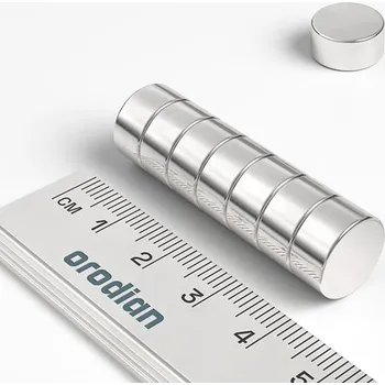 Dekorativní magnet Neodymový magnet válec 12×6 mm - N38