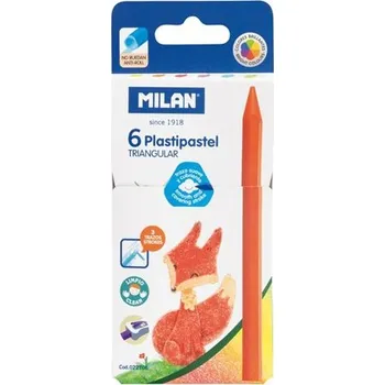 Pastelka pastelky Milan plasticolorky 6ks