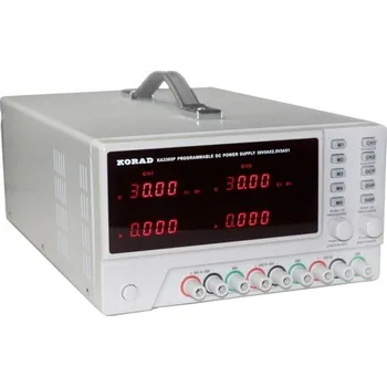 Laboratorní zdroj Trojitý laboratorní napájecí zdroj Korad KA3305P 2x30V / 5A + 5V / 3A - komunikace s PC