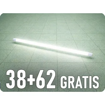 LED trubice LED trubice T8 18W, 1820lm, G13, 120cm, 38+62 zdarma! Neutrální bílá [216761]