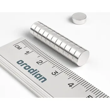 Dekorativní magnet Neodymový magnet válec 8×3 mm - N38