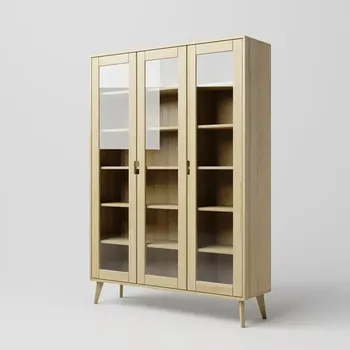 Ložnicová sestava Vitrína SCANDIA 5 Borovice povrchová úprava scandia Přírodní