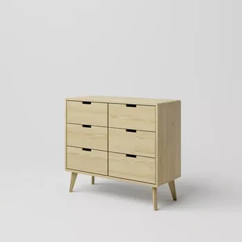 Ložnicová sestava Komoda SCANDIA 19 Borovice povrchová úprava scandia Přírodní