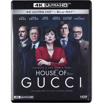 Blu-ray film House of Gucci Blu-ray disk