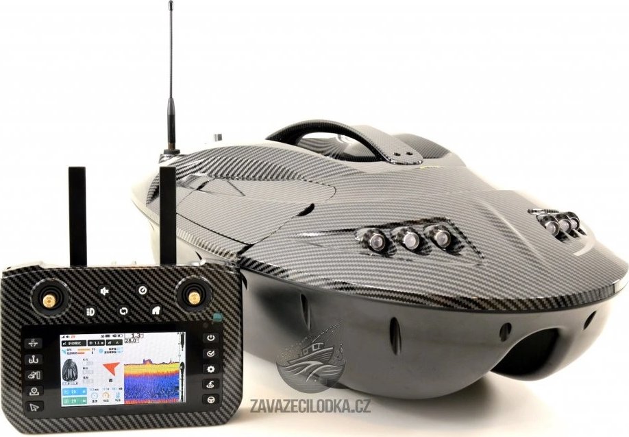 VM Technology s.r.o. VMTech Zavážecí loďka EchoPilot 20Ah, Carbon