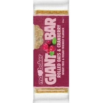 Ma Baker Giant bar Obří Ovesná tyčinka brusinková (90g)