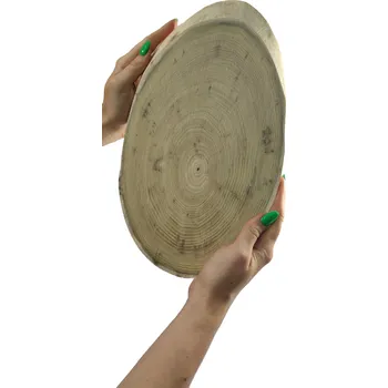 Dřevěný plát AKÁCIE ozdobný podnos z dřevěného plátu, broušený, délka 25-30 cm