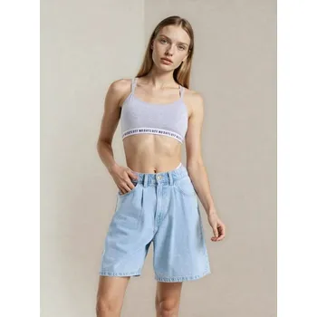 Dámské kraťasy Sinsay - Džínové bermudy - modrá - 564GY-05J - 564GY-05J-34