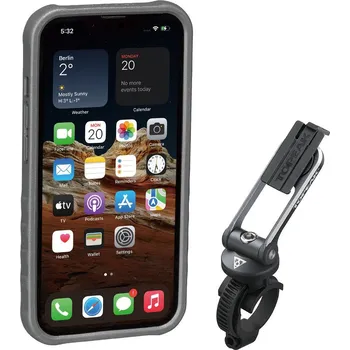 Komponent pro jízdní kolo TOPEAK obal RIDECASE pro iPhone 13 černá/šedá