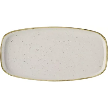 Talíř Talíř obdélníkový Churchill Stonecast Barley White, délka: 300 mm