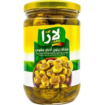 oliva Lara Zelené olivy grilované bez pecky 600 g