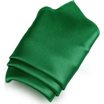 Látkový kapesník Saténový kapesníček do saka v krabičce, velké, 19 (65) zelená irská