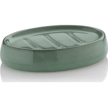 KELA Miska na mýdlo Liana keramika zelená KL-23624