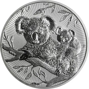 Stříbrná investiční mince Next Generation - Koala 2 Oz 2018 Piedfort