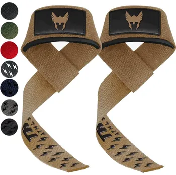 THOR ATHLETICS Vzpěračská bandáž nastavitelný suchý zip KAŠTANOVÁ|ČERNÁ