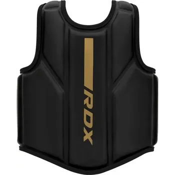 RDX Chránič hrudníku F6M Kara Coach MATTE GOLDEN PLUS, černo zlatý L/XL
