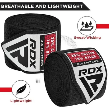 Bandáž na box a MMA OMOTÁVKY NA RUCE 2,5 METRU RŮŽOVÉ