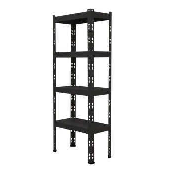 Dílenský regál ZLKL Průmyslové regály kovové 1500 x 600 x 400 mm, antracit P00169-1