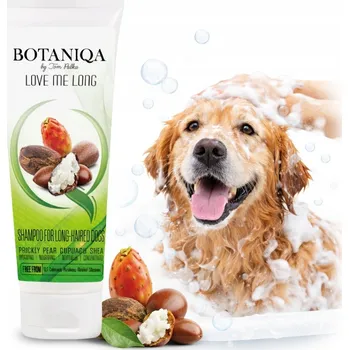 Kosmetika pro psa Šampon pro psy Botaniqa Love Me Long pro dlouhosrsté psy 250 ml