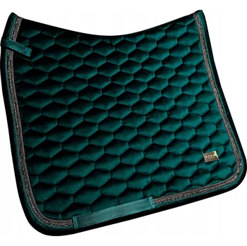 Podsedlová Dečka horss equestrian Velvet Glam - Dark Forest full