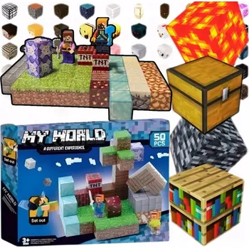 ostatní stavebnice Stavebnice stavební kostky Martius 100 dílků Minecraft