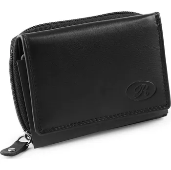 Peněženka Dámská peněženka kožená, barva 2 černá