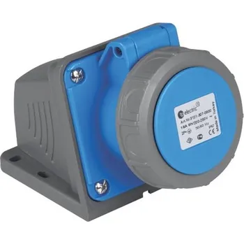 Elektrická zásuvka TP Electric 3025-307-0900 Nástěnná zásuvka, Quick Connect 3x32A / IP67 (TP Electric 3025-307-0900)