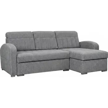 Sedací souprava Sedací souprava Kevin bis, hnědá, s dřevěnými doplňky (tmavě hnědá korpus / světle hnědá sedák -malmo 23/28)