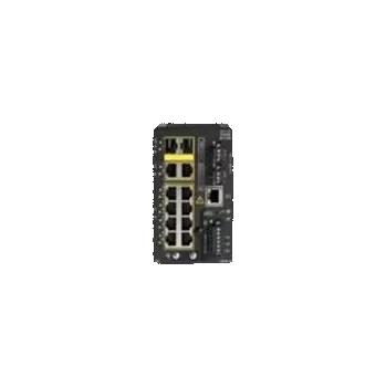 Síťový prvek Cisco Catalyst IE3100 Rugged Series - Přepínač - 8 x 10 100 1000 + 2 x combo Gigabit - lze montovat na konzolu DIN IE-3100-8T2C-