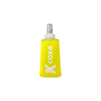 Láhev Coxa Soft Flask 150 ml with velcro tape yellow 150 ml Žlutá