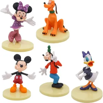 Figurky Mickey Mouse s podstavcem 5 ks