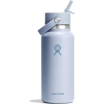 Termoska Hydro Flask Nerezová termolahev Wide Mouth Straw Cap 946 ml Surf