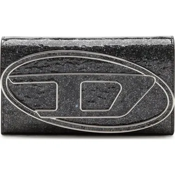 Peněženka PENĚŽENKA DIESEL 1DR 1DR WALLET STRAP WALLET BLACK MULTICOLOR