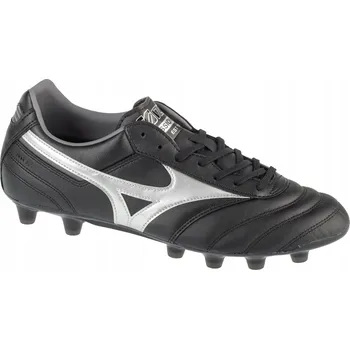 Kopačky MIZUNO MORELIA II PRO FG (45) Pánské kožené kopačky Černé