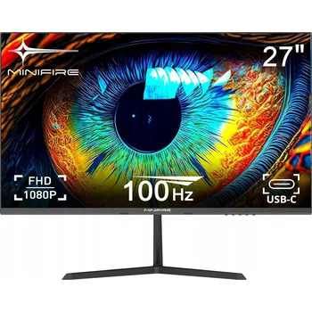 Monitor Monitor Minifire 27" FHD USB-C HDMI 100Hz Eye-Care FHD 1080P