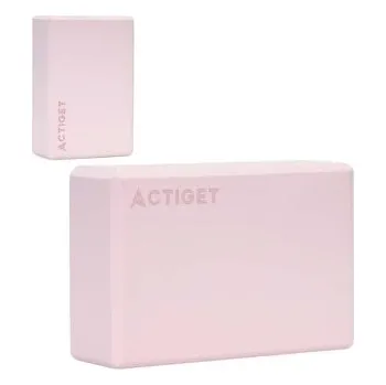 Jóga blok kostka ACTIGET ACT0061 růžová