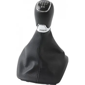 Hlavice řadicí páky Řadící páka s manžetou Škoda Fabia I 1999 - 2008 Black 5-stupňová převodovka