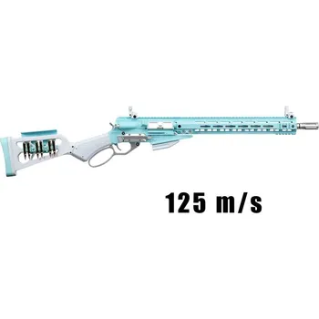 Airsoftová zbraň Airsoftová zbraň LevAR 15 Full Power 125m/s - Macaron Blue, celokov, GNB, G&G