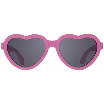 Sluneční brýle BABIATORS Hearts Paparazzi Pink, sluneční brýle růžové, 0-2 roky + Dárek k nákupu