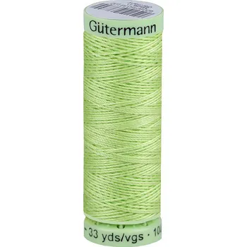 Nit Polyesterové nitě Gütermann Jeans návin 30 m, střední, 152 zelená travní sv.