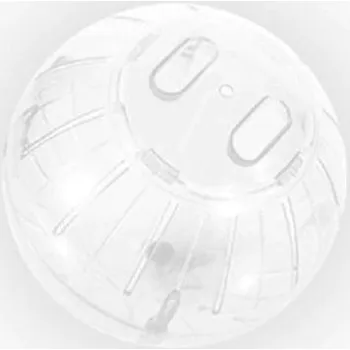 tréninková pomůcka pro psa Plastová koule pro hlodavce bílá