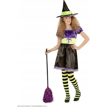 Karnevalový kostým KOSTÝM ČARODĚJNICE FIALOVÁ 128