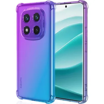 Pouzdro na mobilní telefon Kryt Xiaomi Redmi Note 14 Pro+ 5G Shock duhový fialovo-modrý (obal neboli pouzdro na Xiaomi Redmi Note 14 Pro+ 5G)