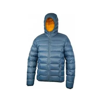 Pánská casual bunda WARMPEACE VERNON majolica blue/nugget gold XXXL; Modrá bunda + DÁREK DLE VÝBĚRU!