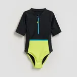 Reserved - GIRLS` SWIMMING SUIT - žlutá - 813IR-11X - 813IR-11X-U14